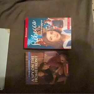 American Girl Rebecca and Molly Book Set - Pink and Black Covers